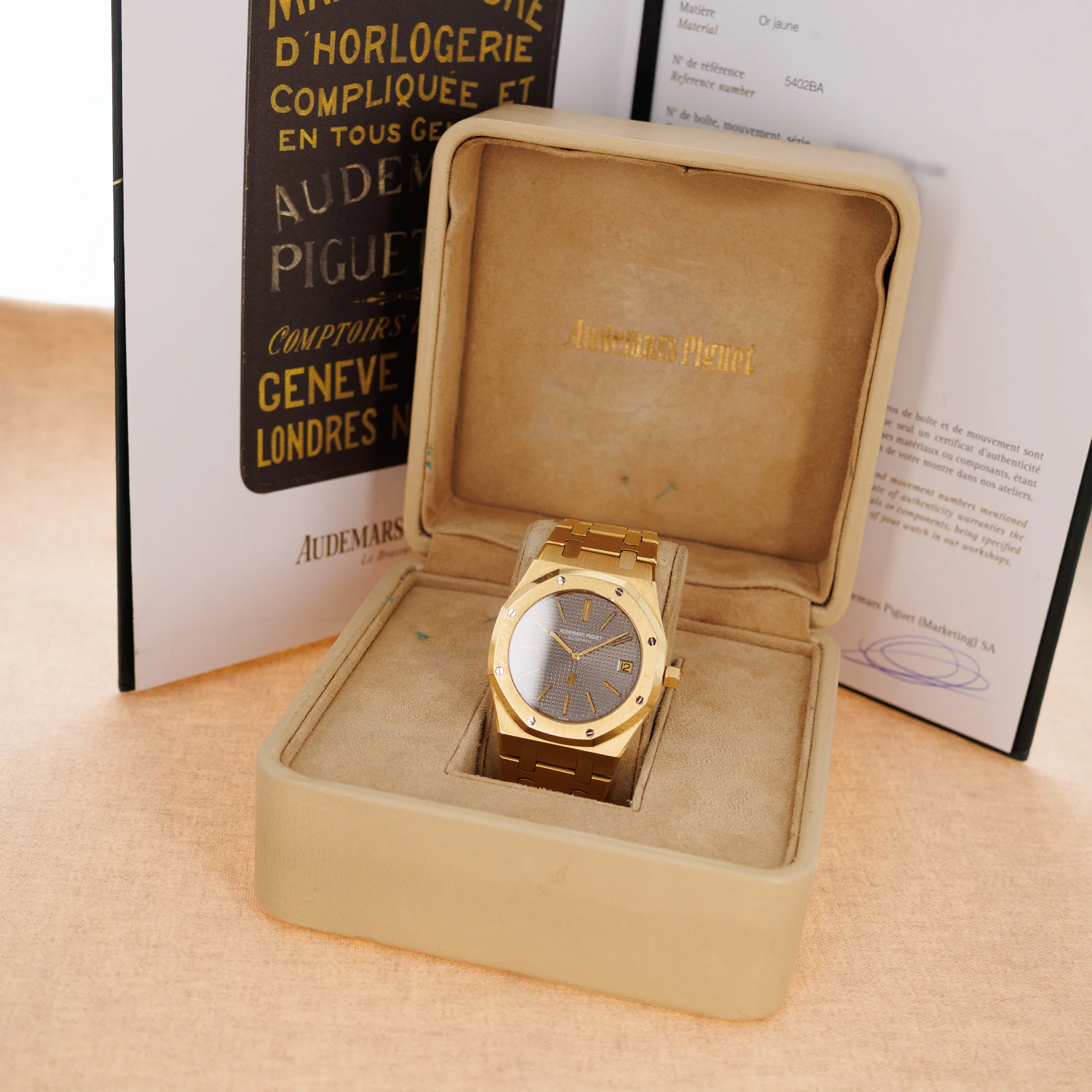 Audemars Piguet Yellow Gold Watch Ref. 5402 - Image 6