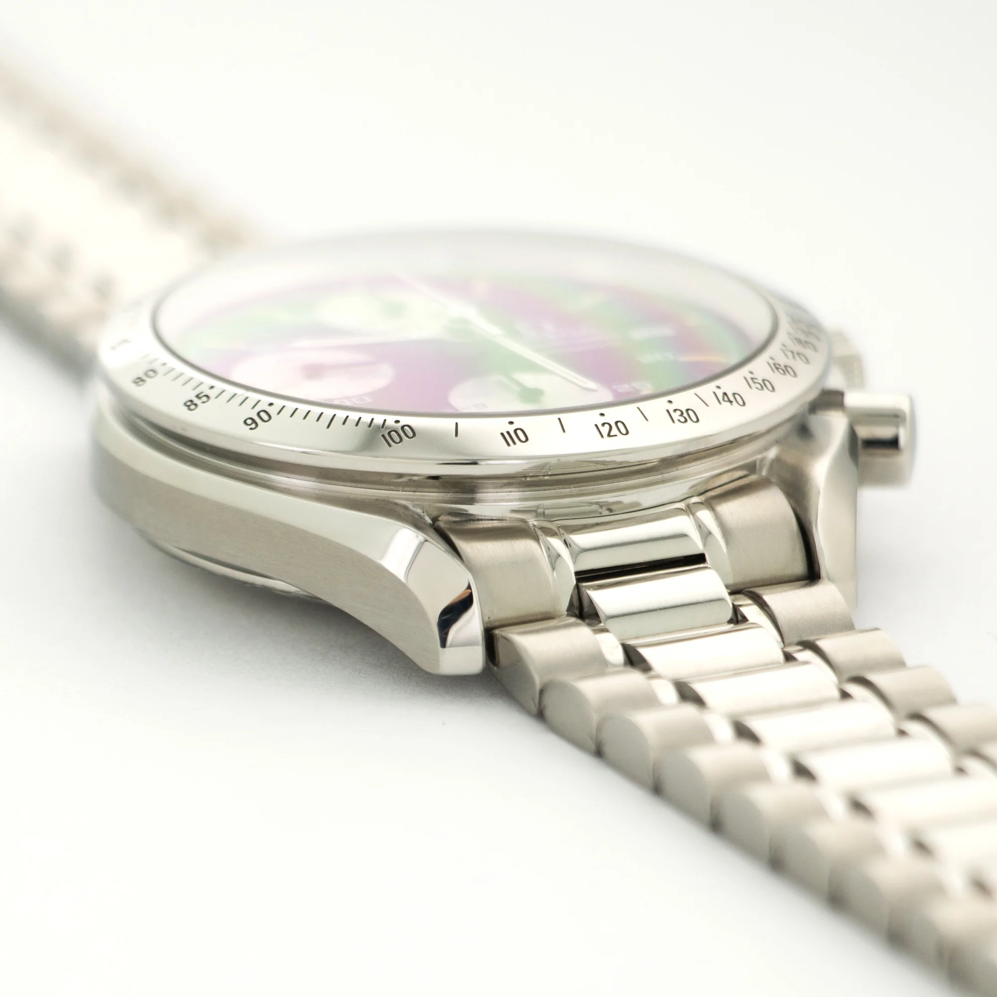 Omega Stainless Steel Speedmaster Chronograph Watch, ref. 175.0043 - Image 3