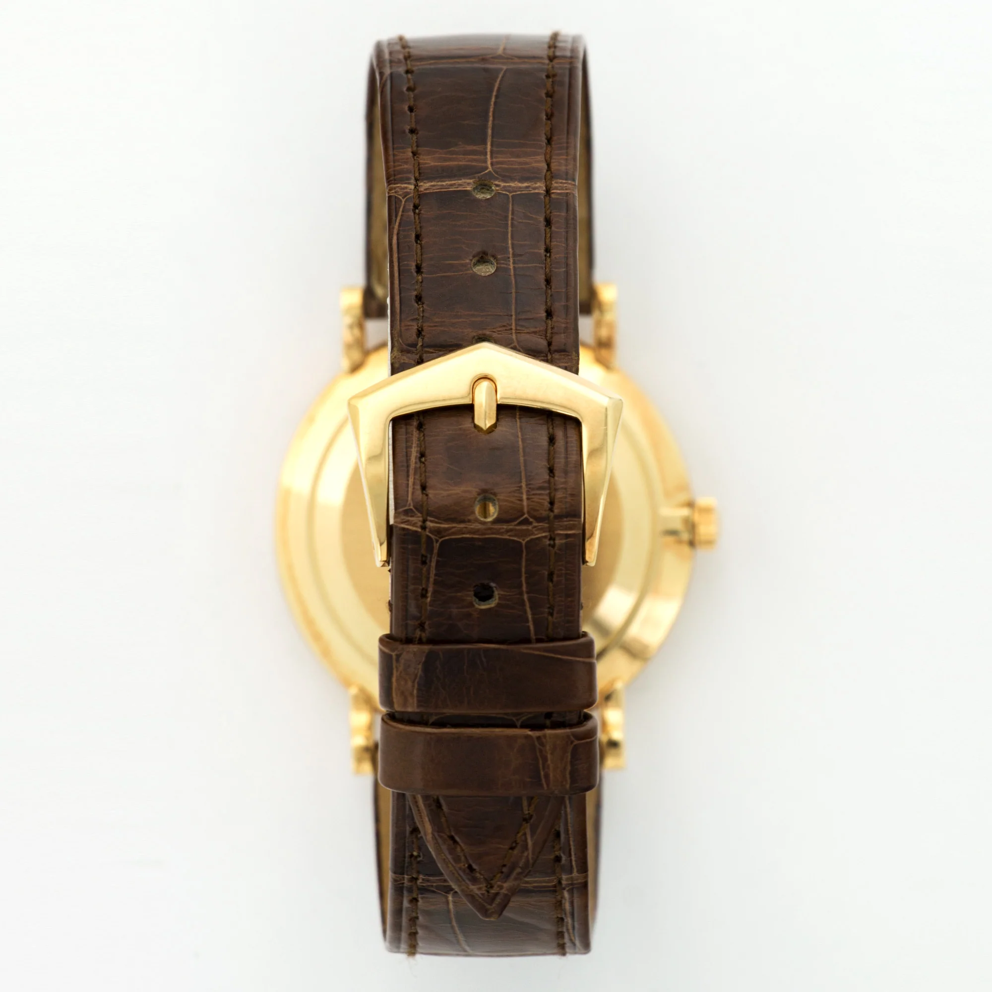 Patek Philippe Yellow Gold Officers Grey Roman Dial Ref. 5022 - Image 5